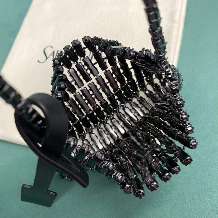 생로랑 크리스털 소재 마이크로 EVENING 백 788380 블랙 레플리카 미러급 SA급 S급 고퀄리티 최상급 하이엔드 가방 [여성] 3