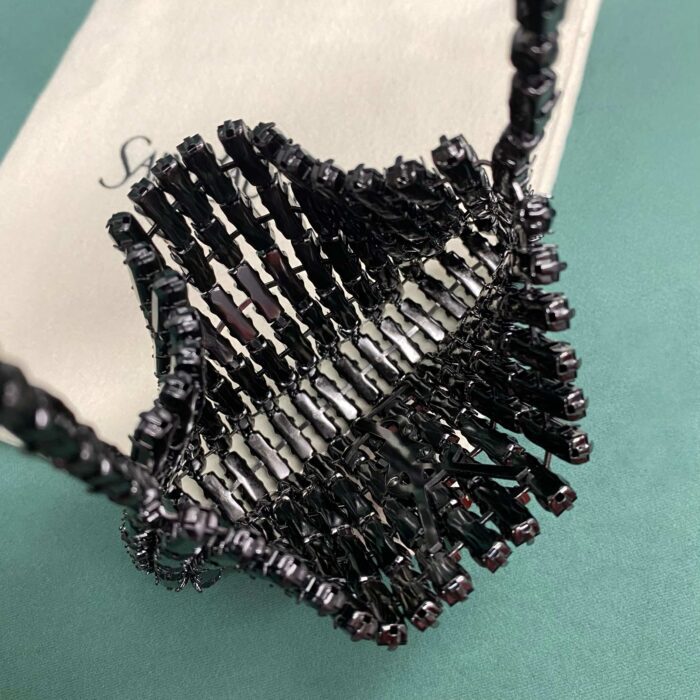 생로랑 크리스털 소재 마이크로 EVENING 백 788380 블랙 레플리카 미러급 SA급 S급 고퀄리티 최상급 하이엔드 가방 [여성] 4