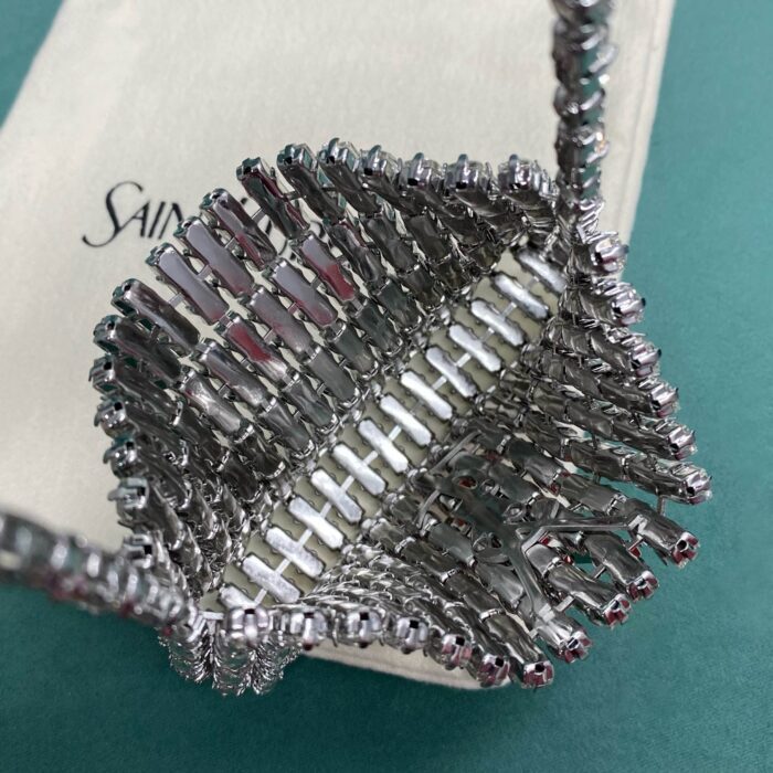 생로랑 크리스털 소재 마이크로 EVENING 백 788380 은색 레플리카 미러급 SA급 S급 고퀄리티 최상급 하이엔드 가방 [여성] 3