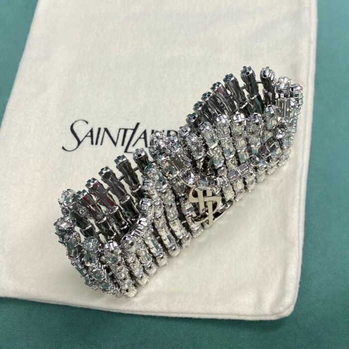 생로랑 크리스털 소재 마이크로 EVENING 백 788380 은색 레플리카 미러급 SA급 S급 고퀄리티 최상급 하이엔드 가방 [여성] 7