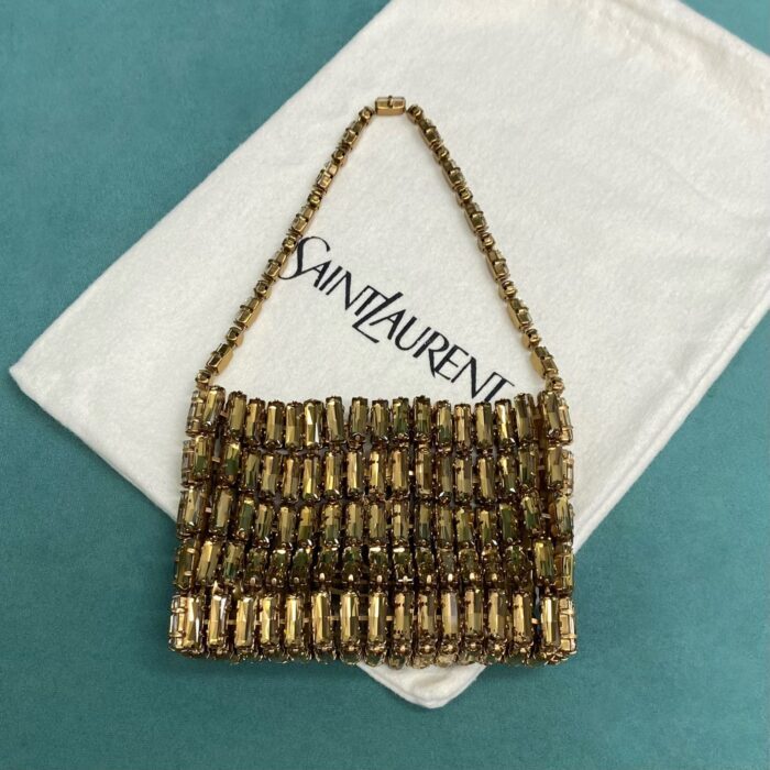 생로랑 크리스털 소재 마이크로 EVENING 백 788380 골드 레플리카 미러급 SA급 S급 고퀄리티 최상급 하이엔드 가방 [여성] 2