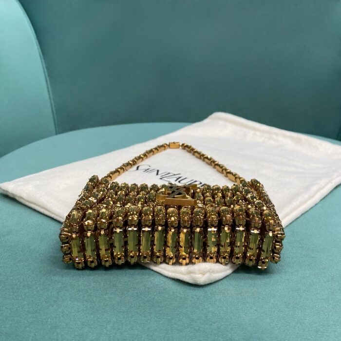 생로랑 크리스털 소재 마이크로 EVENING 백 788380 골드 레플리카 미러급 SA급 S급 고퀄리티 최상급 하이엔드 가방 [여성] 5