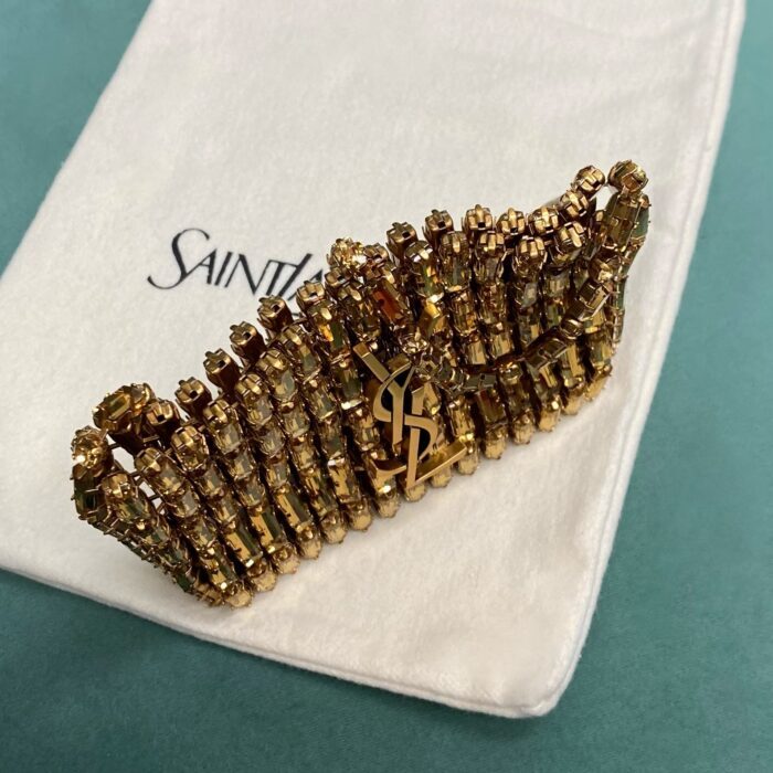 생로랑 크리스털 소재 마이크로 EVENING 백 788380 골드 레플리카 미러급 SA급 S급 고퀄리티 최상급 하이엔드 가방 [여성] 6