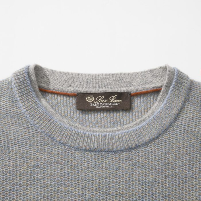 로로피아나 시티 풀 순색 캐시미어 니트 그레이 레플리카 미러급 SA급 S급 고퀄리티 하이엔드 최상급 의류 [남성] 5