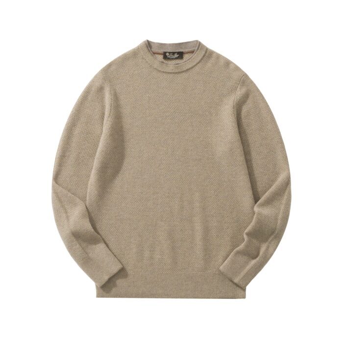 로로피아나 시티 풀 순색 캐시미어 니트 카키 레플리카 미러급 SA급 S급 고퀄리티 하이엔드 최상급 의류 [남성]