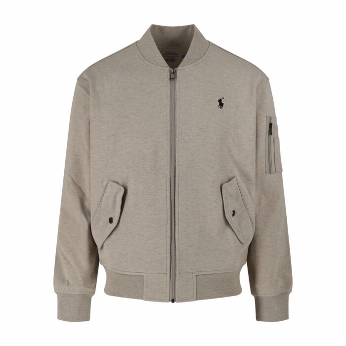 폴로 랄프로렌 로고 소매 포켓 지퍼 자켓 그레이 레플리카 미러급 SA급 S급 고퀄리티 하이엔드 최상급 의류 [남성여성공용] 3