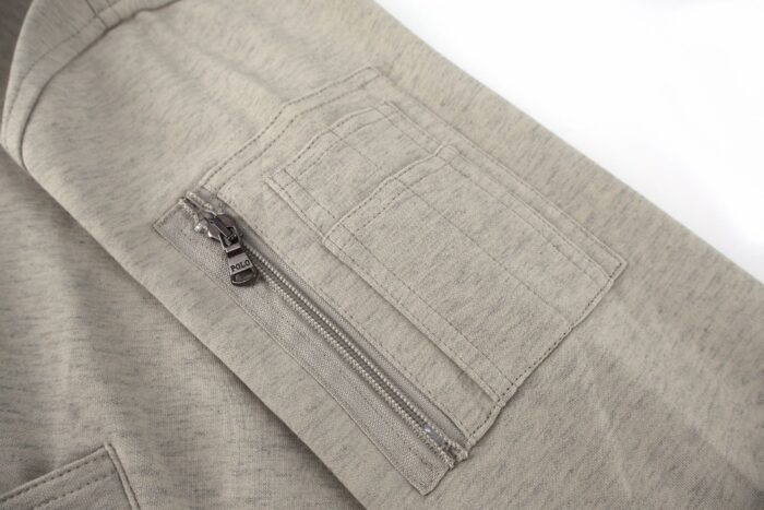 폴로 랄프로렌 로고 소매 포켓 지퍼 자켓 그레이 레플리카 미러급 SA급 S급 고퀄리티 하이엔드 최상급 의류 [남성여성공용] 6