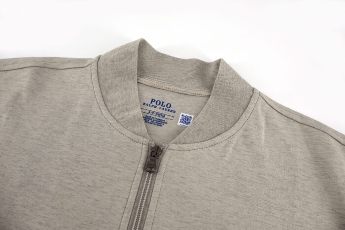 폴로 랄프로렌 로고 소매 포켓 지퍼 자켓 그레이 레플리카 미러급 SA급 S급 고퀄리티 하이엔드 최상급 의류 [남성여성공용] 5