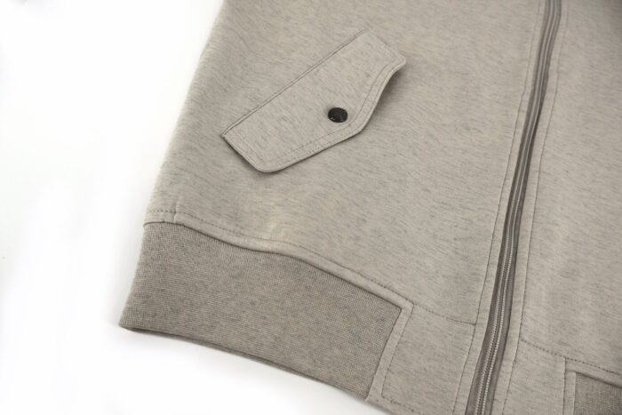 폴로 랄프로렌 로고 소매 포켓 지퍼 자켓 그레이 레플리카 미러급 SA급 S급 고퀄리티 하이엔드 최상급 의류 [남성여성공용] 9