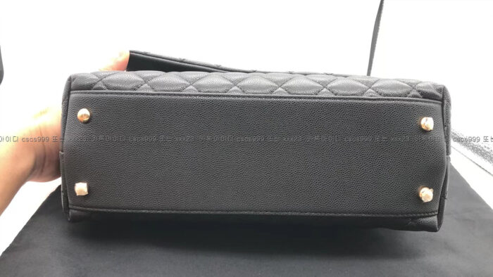 2023.01.12_[선*성 고객님 검수] 샤넬 코코핸들 클래식 캐비어 퀼팅 플랩백 6