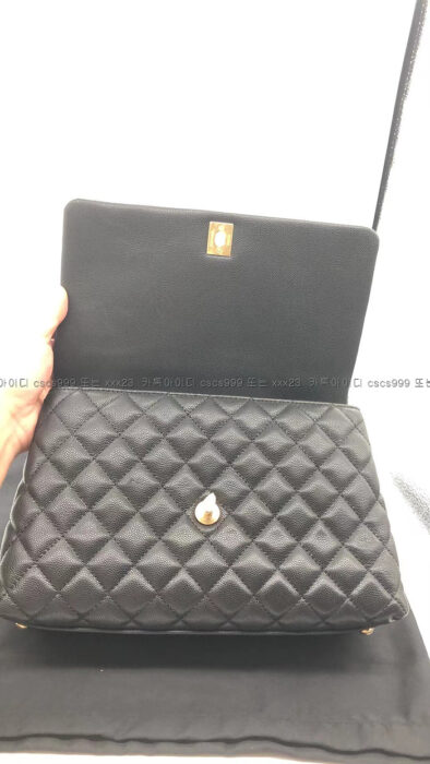 2023.01.12_[선*성 고객님 검수] 샤넬 코코핸들 클래식 캐비어 퀼팅 플랩백 7
