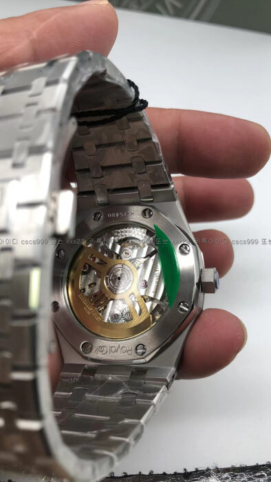 2024.05.15_[황*용 고객님 검수] 오데마피게 레플리카 시계 로얄오크 15500 블루다이얼 41mm 9