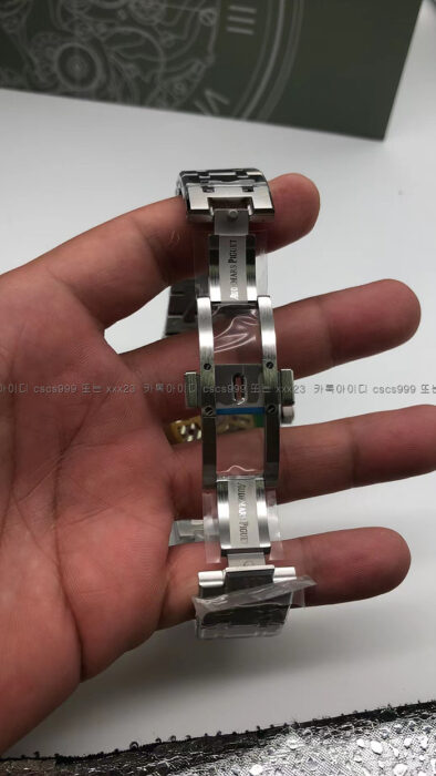 2024.05.15_[황*용 고객님 검수] 오데마피게 레플리카 시계 로얄오크 15500 블루다이얼 41mm 10