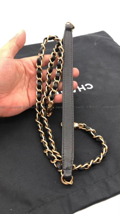2024.03.03_[조*진 고객님 검수] 샤넬 레플리카 가방 코코핸들 미디움 블랙 골드 14