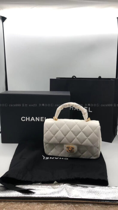 2024.03.03_[조*진 고객님 검수] 샤넬 레플리카 가방 램스킨 골드메탈 스몰 플랩 백 AS4023 2