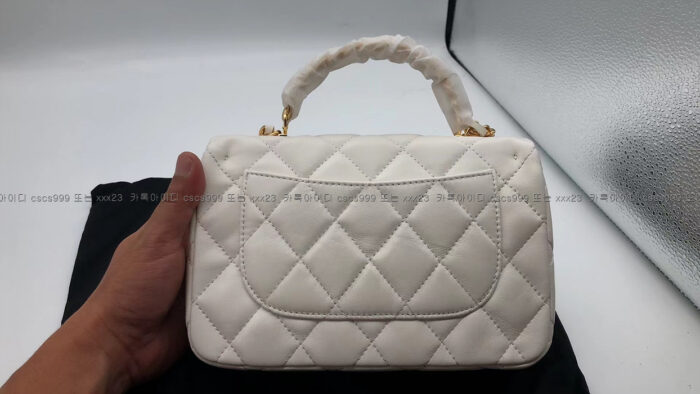 2024.03.03_[조*진 고객님 검수] 샤넬 레플리카 가방 램스킨 골드메탈 스몰 플랩 백 AS4023 7