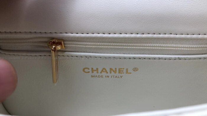 2024.03.03_[조*진 고객님 검수] 샤넬 레플리카 가방 램스킨 골드메탈 스몰 플랩 백 AS4023 11