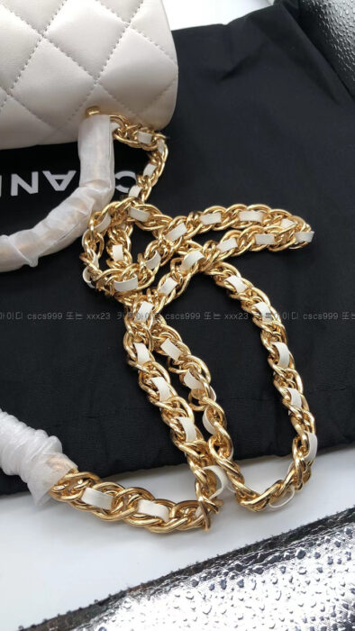 2024.03.03_[조*진 고객님 검수] 샤넬 레플리카 가방 램스킨 골드메탈 스몰 플랩 백 AS4023 14