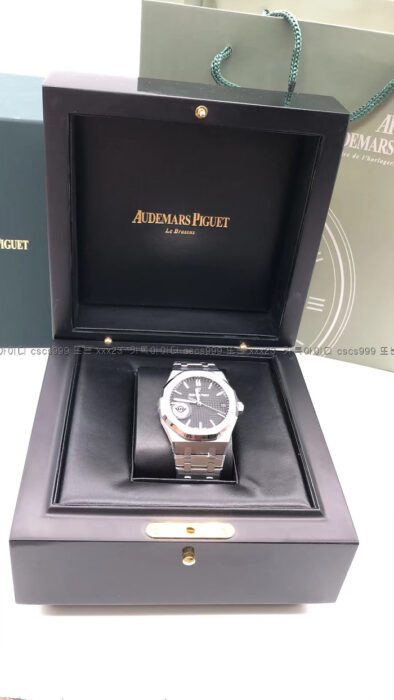 2024.04.26_[황*건 고객님 검수] 오데마피게 레플리카 시계 15500ST 로얄오크 점보 41MM