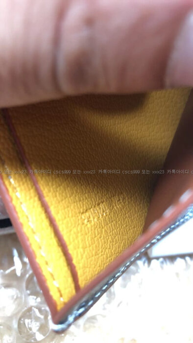 2023.01.10_[박*용 고객님 검수] 고야드 반지갑 9