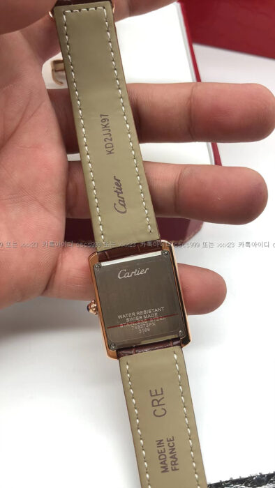 [오ㅇ정 고객님 검수] 까르띠에 레플리카 시계 4