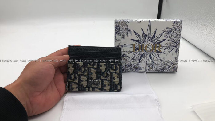 2023.10.12_[최ㅇ형 고객님 검수] 디올 레플리카 카드지갑 2