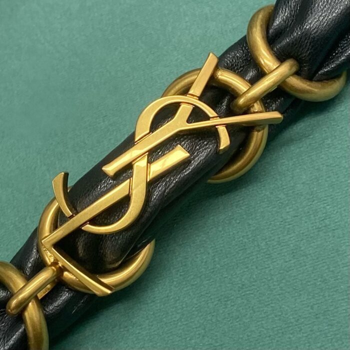 생로랑 아말리아 호보 램스킨 블랙 라지 862210 레플리카 미러급 SA급 S급 고퀄리티 최상급 하이엔드 가방 [여성] 6