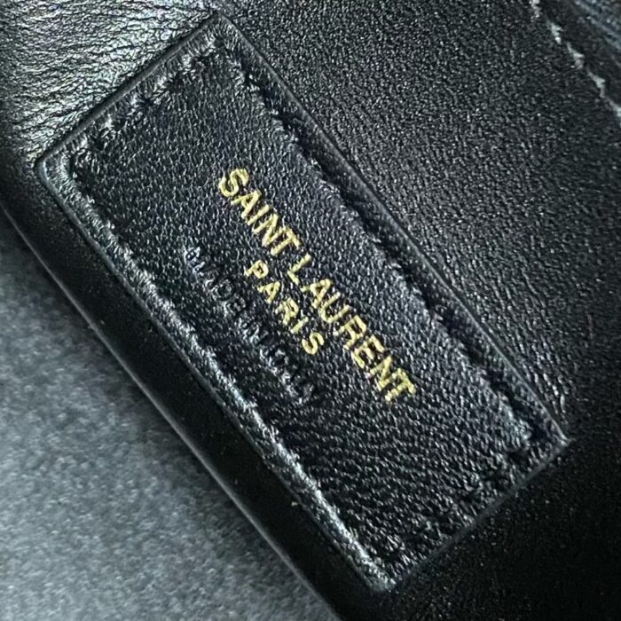 생로랑 르 5 A 7 서플 스몰 포니 헤어 레더 베이지 블랙 713938 레플리카 미러급 SA급 S급 고퀄리티 최상급 하이엔드 가방 [여성] 9