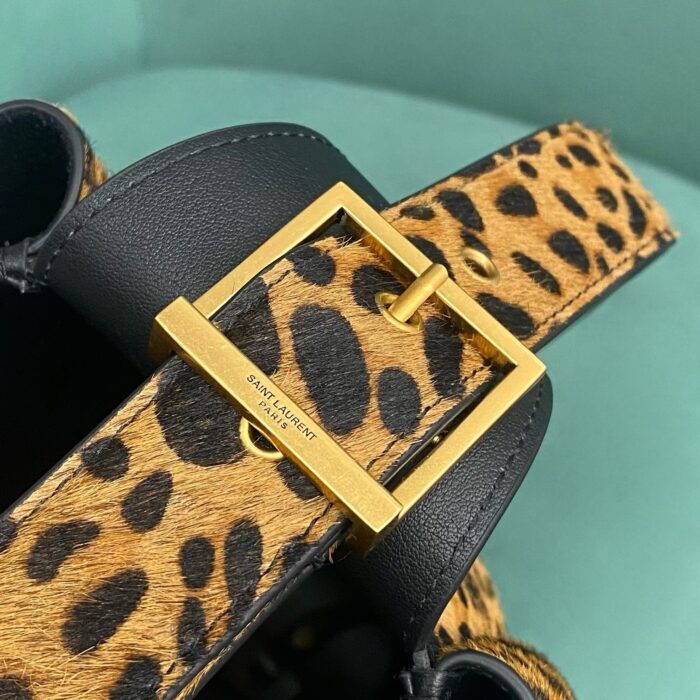 생로랑 르 5 A 7 서플 라지 포니 헤어 레더 베이지 블랙 753837 레플리카 미러급 SA급 S급 고퀄리티 최상급 하이엔드 가방 [여성] 6