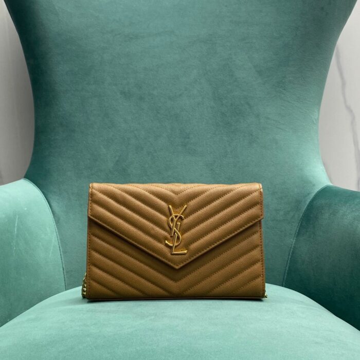 생로랑 그랑 드 뿌드르 가죽 소재 CASSANDER 클래식 체인 지갑 377828 레플리카 미러급 SA급 S급 고퀄리티 최상급 하이엔드 가방 [여성]