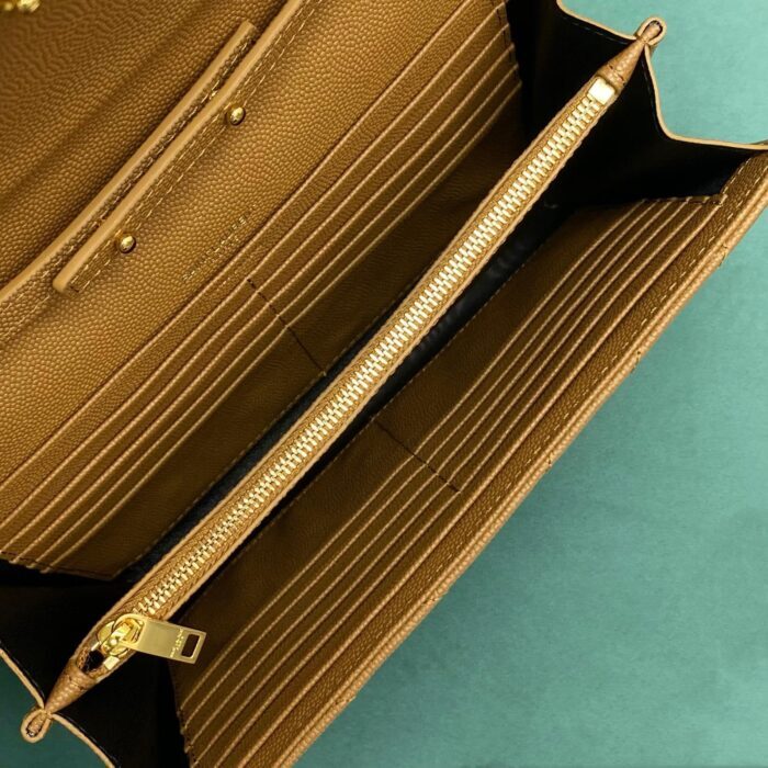 생로랑 그랑 드 뿌드르 가죽 소재 CASSANDER 클래식 체인 지갑 377828 레플리카 미러급 SA급 S급 고퀄리티 최상급 하이엔드 가방 [여성] 3