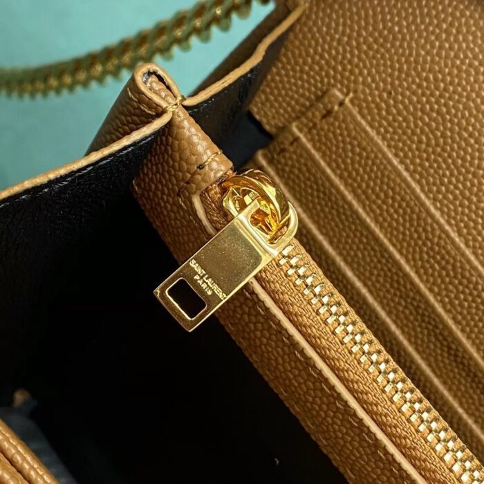 생로랑 그랑 드 뿌드르 가죽 소재 CASSANDER 클래식 체인 지갑 377828 레플리카 미러급 SA급 S급 고퀄리티 최상급 하이엔드 가방 [여성] 8