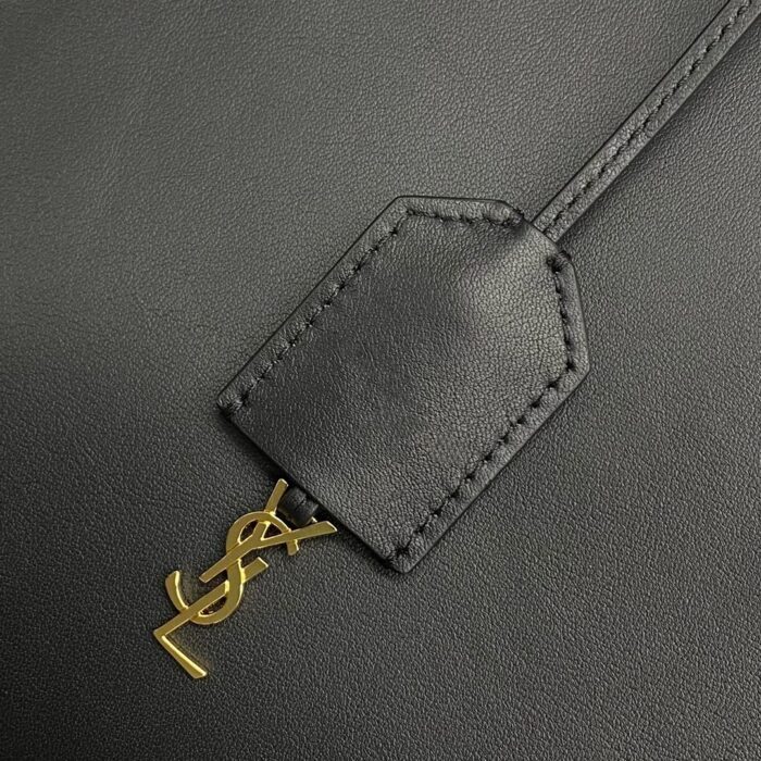 생로랑 가죽 쇼핑백 블랙 600281 레플리카 미러급 SA급 S급 고퀄리티 최상급 하이엔드 가방 [여성] 6