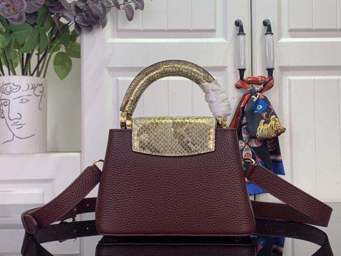 루이비통 카퓌신 미니 와인 M48865 M89369 뱀가죽 레플리카 미러급 SA급 S급 고퀄리티 최상급 하이엔드 가방 [여성] 2