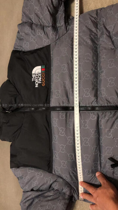 2023.01.24_[조ㅇ석 고객님 검수] 구찌 노스페이스 레플리카 숏 패딩 2