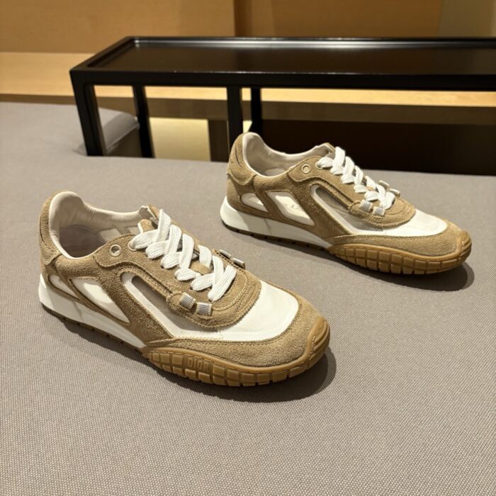 디올 테크 스니커즈 스웨이드 카프스킨 앤 트랜스패런트 메쉬 브라운 레플리카 미러급 SA급 S급 고퀄리티 최상급 하이엔드 신발 [여성] 6