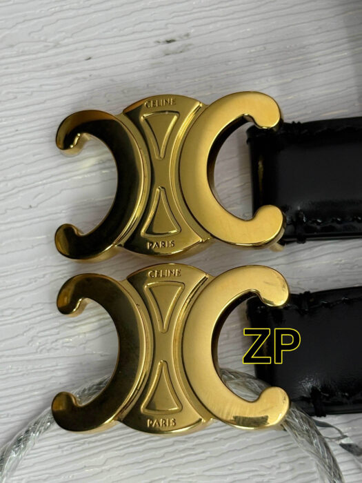 셀린느 트리옹프 벨트 레더 블랙 1.8cm 레플리카 미러급 SA급 S급 고퀄리티 최상급 하이엔드 [남성여성공용] 5