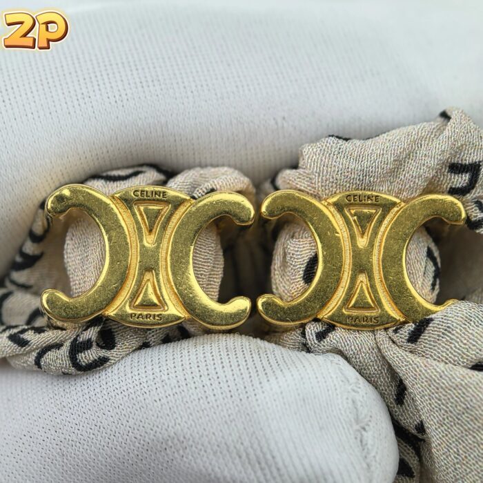 셀린느 헤어밴드 블랙 화이트 세트 스크런치 브래스 골드 피니쉬 블랙 실크 레이유어 브레이슬릿 골드 블랙 레플리카 미러급 SA급 S급 고퀄리티 최상급 하이엔드 악세사리 [여성] 9