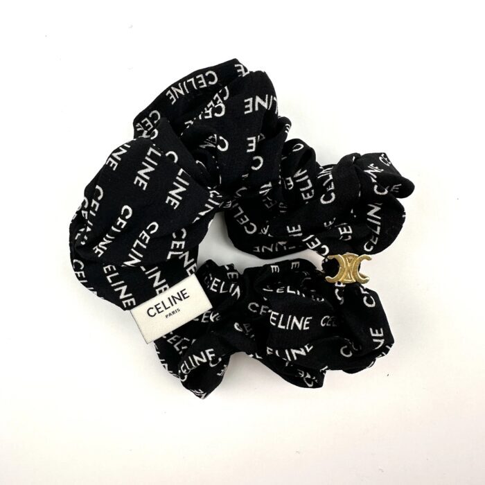 셀린느 헤어밴드 블랙 화이트 세트 스크런치 브래스 골드 피니쉬 블랙 실크 레이유어 브레이슬릿 골드 블랙 레플리카 미러급 SA급 S급 고퀄리티 최상급 하이엔드 악세사리 [여성] 20