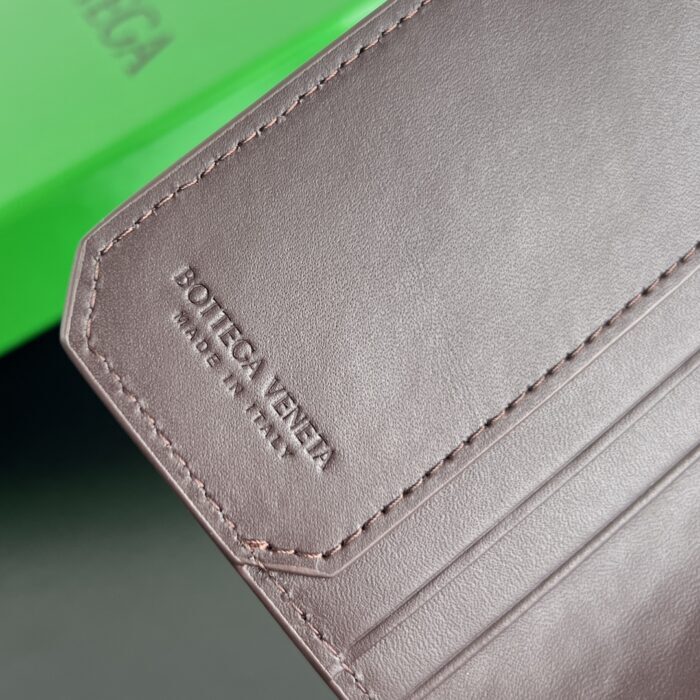 보테가베네타 인트레치아토 피콜로 플랩 카드 케이스 카드지갑 와인 796964 레플리카 미러급 SA급 S급 고퀄리티 최상급 하이엔드 지갑 [남성여성공용] 8