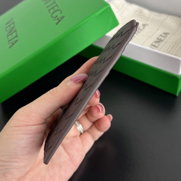 보테가베네타 인트레치아토 피콜로 버티컬 카드 케이스 와인 레플리카 미러급 SA급 S급 고퀄리티 최상급 하이엔드 지갑 [남성여성공용] 3