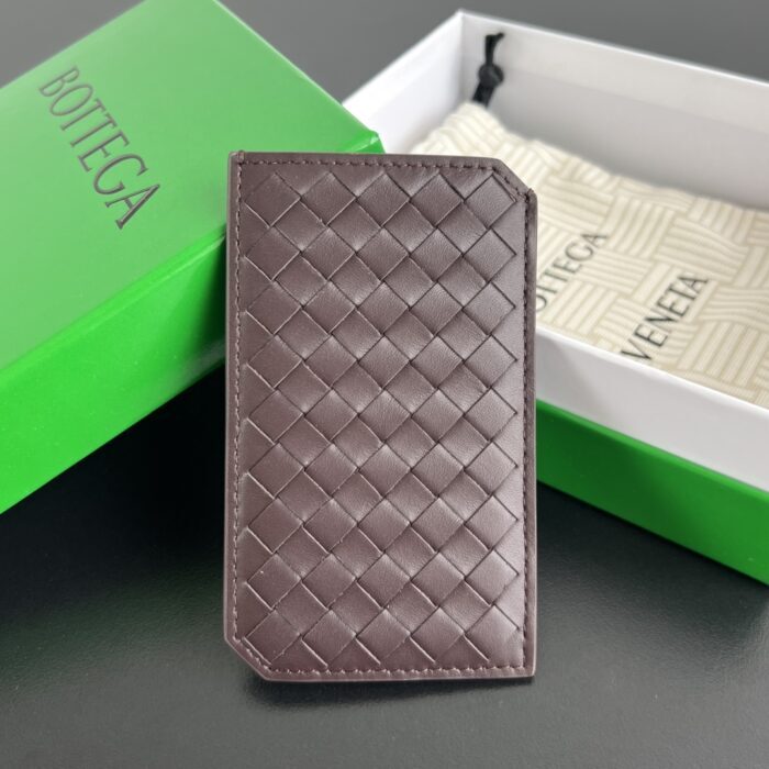 보테가베네타 인트레치아토 피콜로 버티컬 카드 케이스 와인 레플리카 미러급 SA급 S급 고퀄리티 최상급 하이엔드 지갑 [남성여성공용]