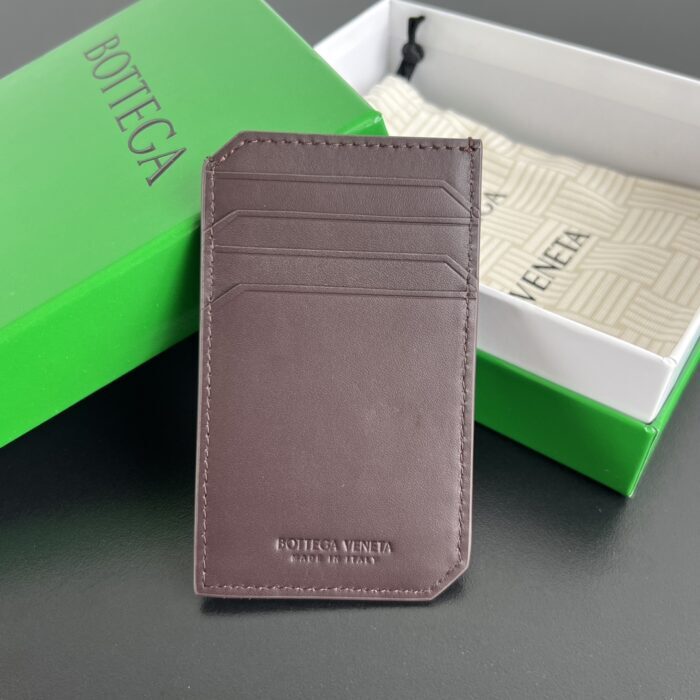 보테가베네타 인트레치아토 피콜로 버티컬 카드 케이스 와인 레플리카 미러급 SA급 S급 고퀄리티 최상급 하이엔드 지갑 [남성여성공용] 2