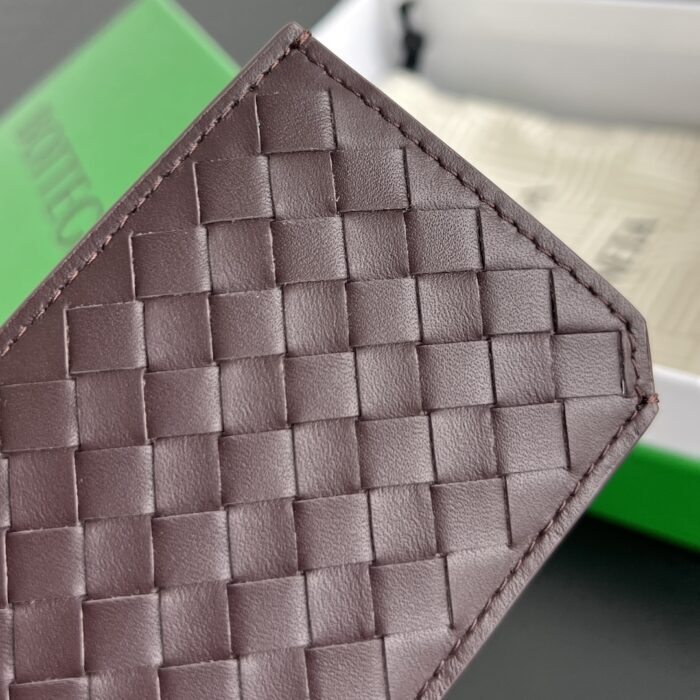 보테가베네타 인트레치아토 피콜로 버티컬 카드 케이스 와인 레플리카 미러급 SA급 S급 고퀄리티 최상급 하이엔드 지갑 [남성여성공용] 6
