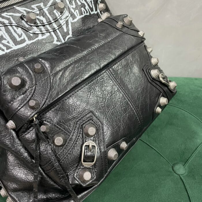 발렌시아가 르 카골 맨 백팩 DIY 메탈 블랙 레플리카 미러급 SA급 S급 고퀄리티 최상급 하이엔드 가방 [남성여성공용] 7