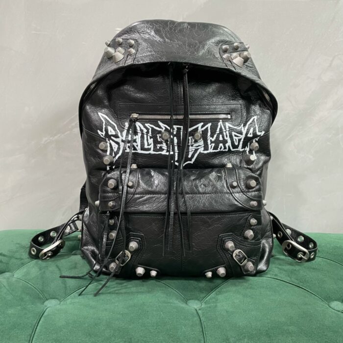 발렌시아가 르 카골 맨 백팩 DIY 메탈 블랙 레플리카 미러급 SA급 S급 고퀄리티 최상급 하이엔드 가방 [남성여성공용]