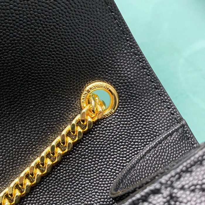 생로랑 그랑 드 뿌드르 퀼팅 가죽 ENVELOPE 스몰 600195 블랙 금장 레플리카 미러급 SA급 S급 고퀄리티 최상급 하이엔드 가방 [여성] 8