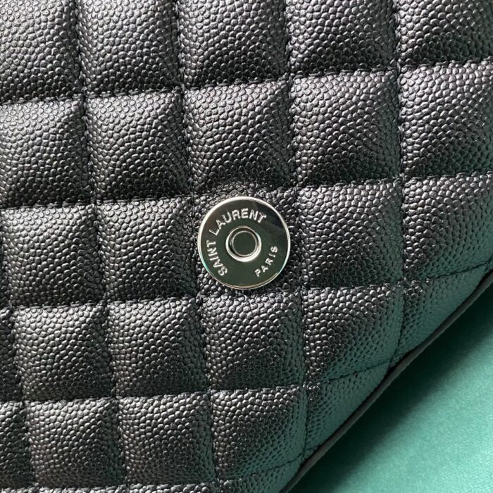 생로랑 그랑 드 뿌드르 퀼팅 가죽 ENVELOPE 스몰 600195 블랙 은장 레플리카 미러급 SA급 S급 고퀄리티 최상급 하이엔드 가방 [여성] 8