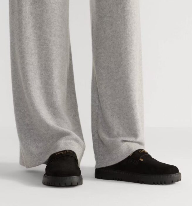 디올 보이 뮬 스웨이드 카프스킨 블랙 반 슬리퍼 레플리카 미러급 SA급 S급 고퀄리티 최상급 하이엔드 신발 [여성]