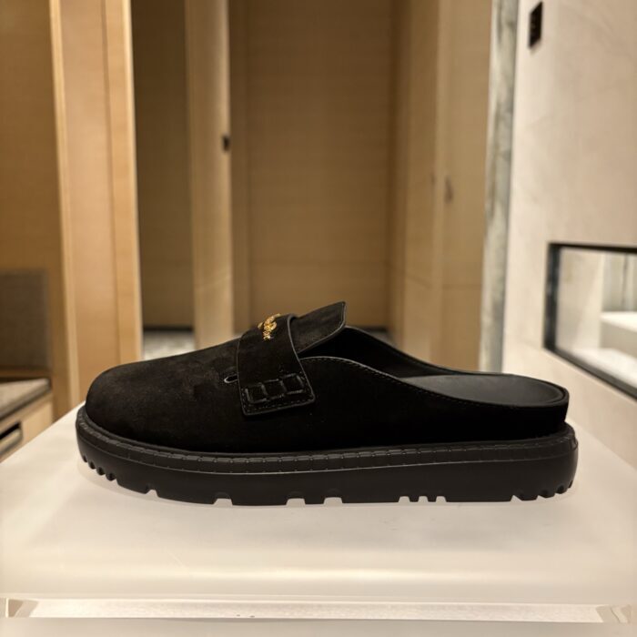 디올 보이 뮬 스웨이드 카프스킨 블랙 반 슬리퍼 레플리카 미러급 SA급 S급 고퀄리티 최상급 하이엔드 신발 [여성] 2